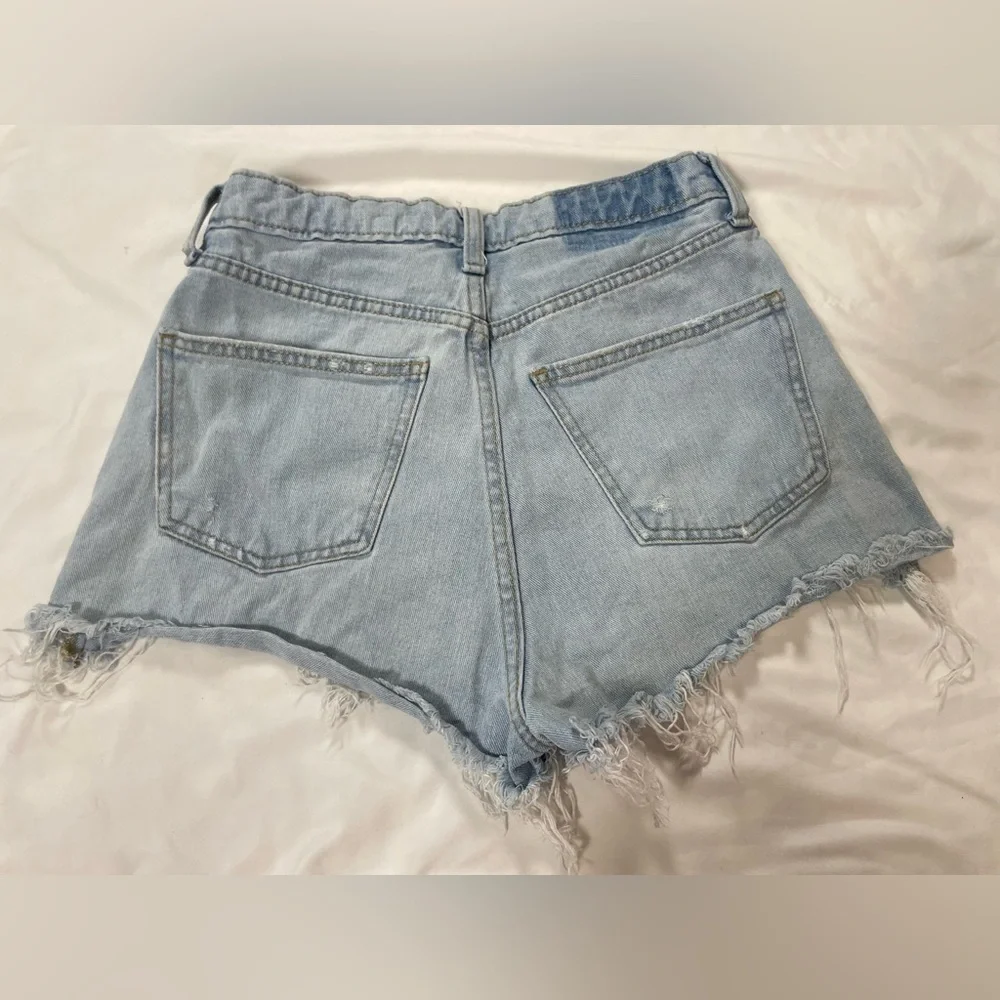 wild fable shorts Highest Rise Cut Off Denim‎ Woman’s Size 2 Summer Festival